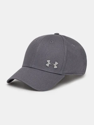 Zdjęcie produktu Under Armour czapka z daszkiem Sportstyle Metal kolor szary gładka 1389695