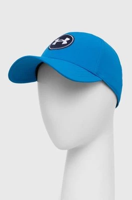 Under Armour czapka z daszkiem Storm Driver kolor niebieski z aplikacją