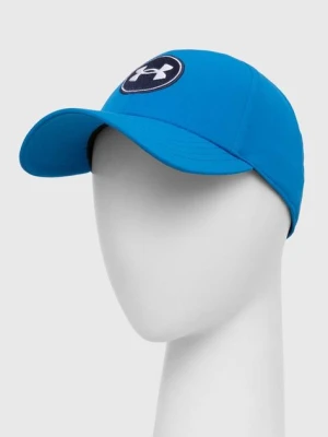 Under Armour czapka z daszkiem Storm Driver kolor niebieski z aplikacją