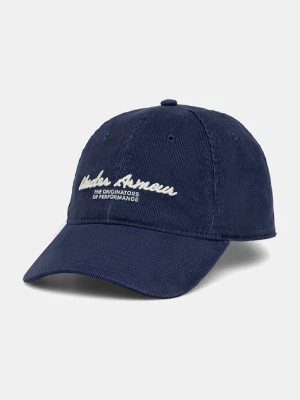 Under Armour czapka z daszkiem sztruksowa kolor granatowy 1386628