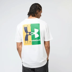 Under Armour Evol Logo Shortsleeve Shirt mężczyźni T-Shirty i Polo biały rozmiar Odzież