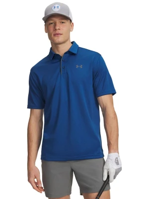 Under Armour Funkcyjna koszulka polo w kolorze niebieskim rozmiar: L