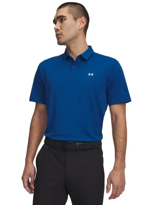 Under Armour Funkcyjna koszulka polo w kolorze niebieskim rozmiar: XL