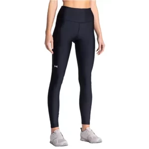 Under Armour HeatGear No-Slip Waistband Leggings 1365336-001, Damskie, Czarne, leginsy, poliester, rozmiar: XS