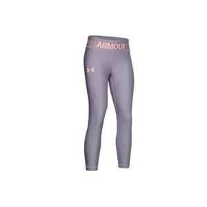 Under Armour HG Ankle Crop K 1327855-555, Dla dziewczynki, Fioletowe, leginsy, poliester, rozmiar: XL