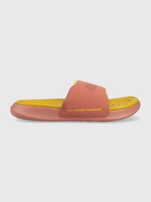 Under Armour klapki kolor różowy