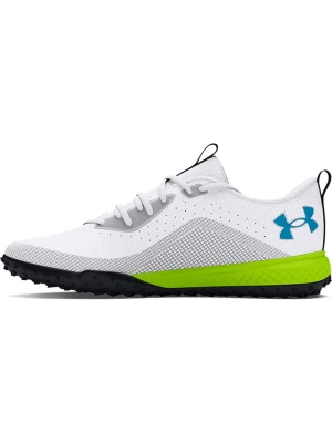 Zdjęcie produktu Under Armour Korki "Shadow Turf 2.0" w kolorze biało-zielonym rozmiar: 46