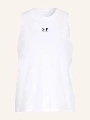 Under Armour Koszulka Bez Rękawów Ua Rival weiss