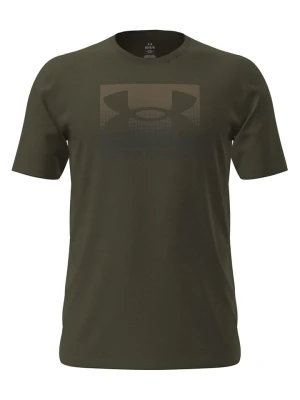 Under Armour Koszulka "Boxed" w kolorze khaki rozmiar: S
