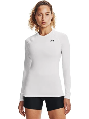 Under Armour Koszulka funkcyjna "Authentics Com" w kolorze białym rozmiar: XS