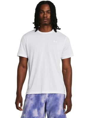 Under Armour Koszulka "Launch" w kolorze białym do biegania rozmiar: L