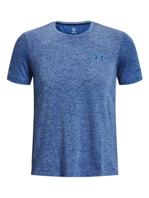 Under Armour Koszulka "Seamless Stride" w kolorze niebieskim do biegania rozmiar: XXL