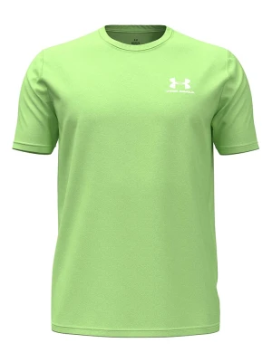 Under Armour Koszulka "Sport Style" w kolorze zielonym rozmiar: M
