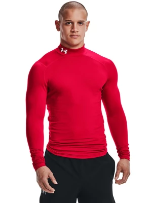 Under Armour Koszulka sportowa "Armour Comp" w kolorze czerwonym rozmiar: M