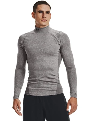 Under Armour Koszulka sportowa "Armour Comp" w kolorze szarym rozmiar: M
