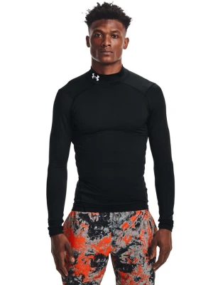 Under Armour Koszulka sportowa "Comp Mock" w kolorze czarnym rozmiar: XL