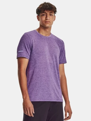 Under Armour Koszulka sportowa "Seamless Stride" w kolorze fioletowym rozmiar: XXL