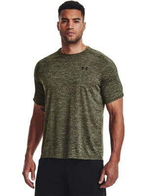 Under Armour Koszulka sportowa "Tech 2.0" w kolorze khaki rozmiar: M