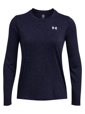 Under Armour Koszulka sportowa "Tech LS Crew Twist" w kolorze granatowym rozmiar: M