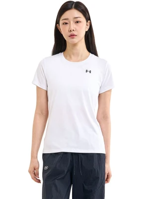 Under Armour Koszulka sportowa "Tech SSC" w kolorze białym rozmiar: L