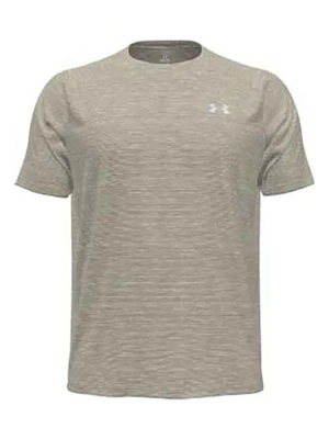 Under Armour Koszulka sportowa "Tech Textured" w kolorze beżowym rozmiar: L