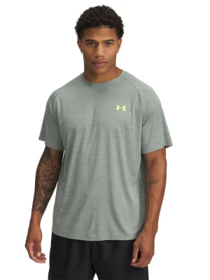 Under Armour Koszulka sportowa "Tech Textured" w kolorze szarym rozmiar: M