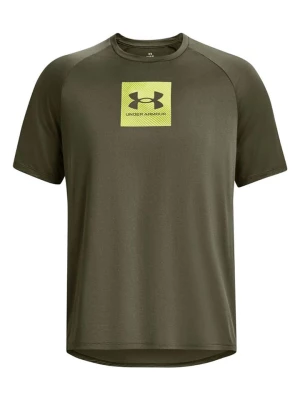 Under Armour Koszulka sportowa "Tech" w kolorze khaki rozmiar: XXL