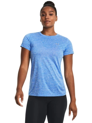 Under Armour Koszulka sportowa "Twist" w kolorze błękitnym rozmiar: XS