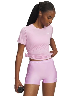 Under Armour Koszulka sportowa "Twist" w kolorze fioletowym rozmiar: S
