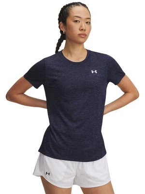 Under Armour Koszulka sportowa "Twist" w kolorze granatowym rozmiar: S