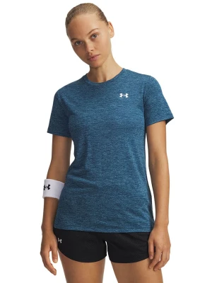 Under Armour Koszulka sportowa "Twist" w kolorze granatowym rozmiar: M
