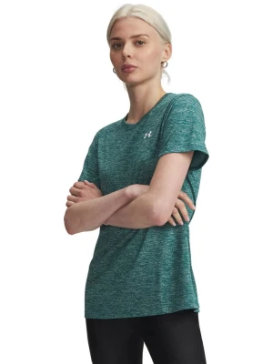 Under Armour Koszulka sportowa "Twist" w kolorze zielonym rozmiar: L