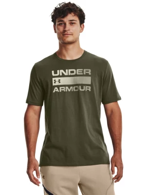 Under Armour Koszulka sportowa w kolorze khaki rozmiar: M
