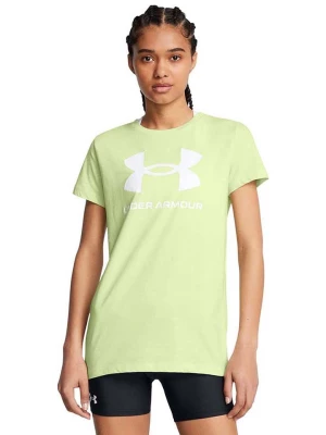 Under Armour Koszulka "Sportstyle" w kolorze zielonym rozmiar: XL