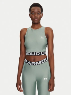 Under Armour Koszulka techniczna HeatGear 1388694 Zielony Slim Fit