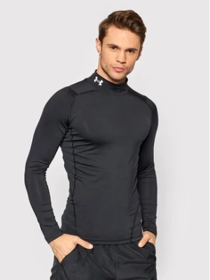 Under Armour Koszulka techniczna HeatGear® Mock 1369606 Czarny Skinny Fit