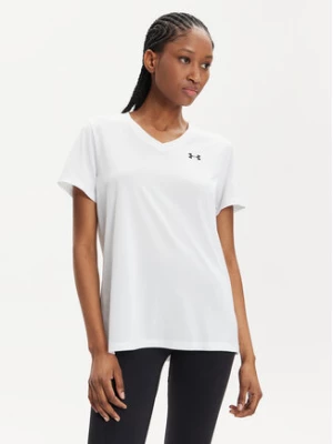 Under Armour Koszulka techniczna Tech Ssv- Solid 1384229-100 Biały Loose Fit