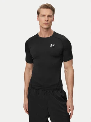 Under Armour Koszulka techniczna Ua HeatGear 1361518 Czarny Slim Fit