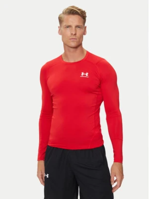 Under Armour Koszulka techniczna Ua Hg Armour 1361524 Czerwony Slim Fit