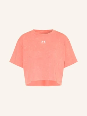 Under Armour Koszulka Ua Rival Boxy Wash pink