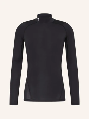 Under Armour Koszulka Z Długim Rękawem Heatgear® Mock schwarz CZARNY