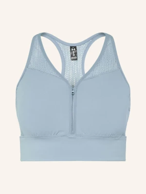 Under Armour Krótki Top Vanish Elite Z Wycięciem blau