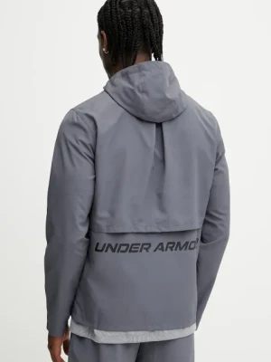 Under Armour kurtka do biegania Storm kolor szary