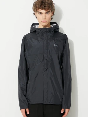 Under Armour kurtka przeciwdeszczowa czarny