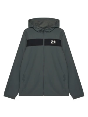 Under Armour Kurtka przejściowa UA SPORTSTYLE WINDBREAKER 1370183 Szary Regular Fit