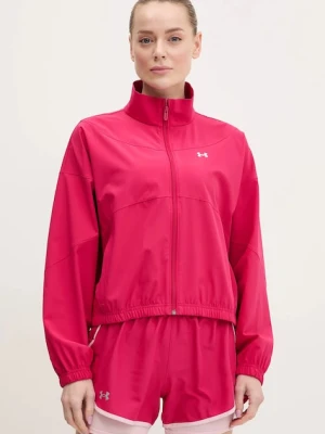 Under Armour kurtka Rivan kolor różowy przejściowa 1389631