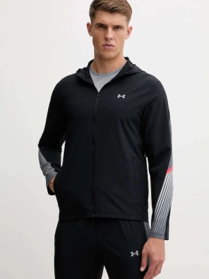 Under Armour kurtka sportowa Velociti Storm kolor czarny przejściowa 6005900
