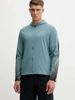 Under Armour kurtka sportowa Velociti Storm kolor zielony przejściowa 6005900