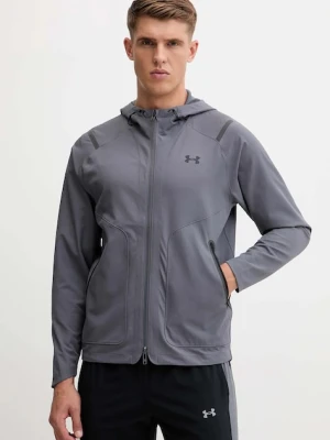 Under Armour kurtka treningowa Unstoppable kolor szary przejściowa 1389354