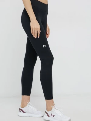 Under Armour Legginsy 1368700 damskie kolor czarny gładkie